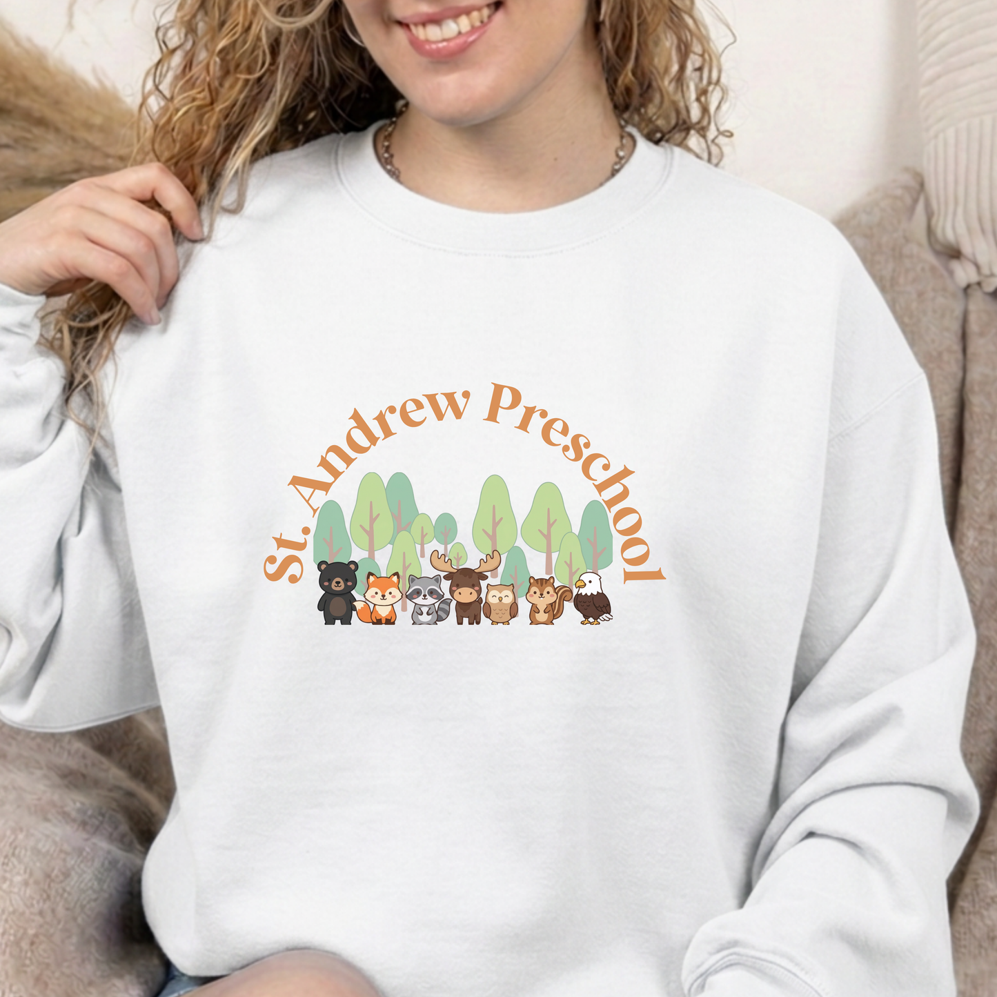 ST. ANDREW PRESCHOOL - Sweatshirt - choose your color & size