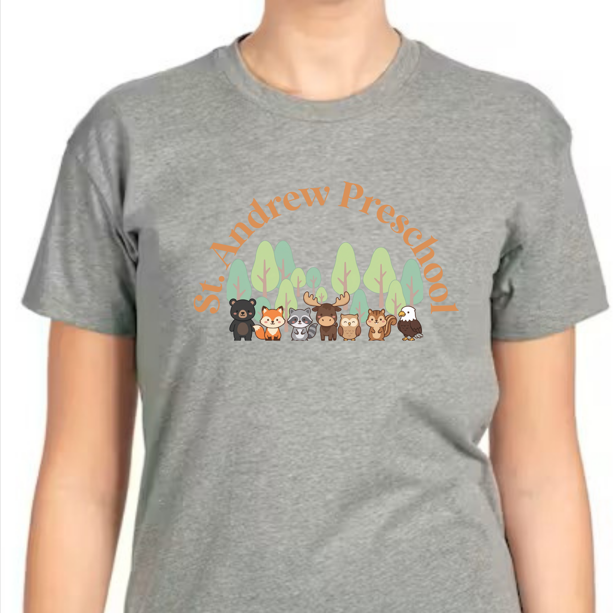 ST. ANDREW PRESCHOOL-TShirt/short sleeve - choose your color & size