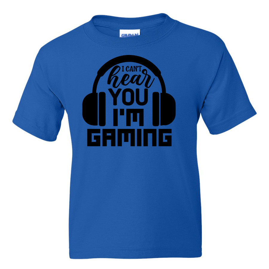 I Can't Hear You - Youth Gamer T-Shirt