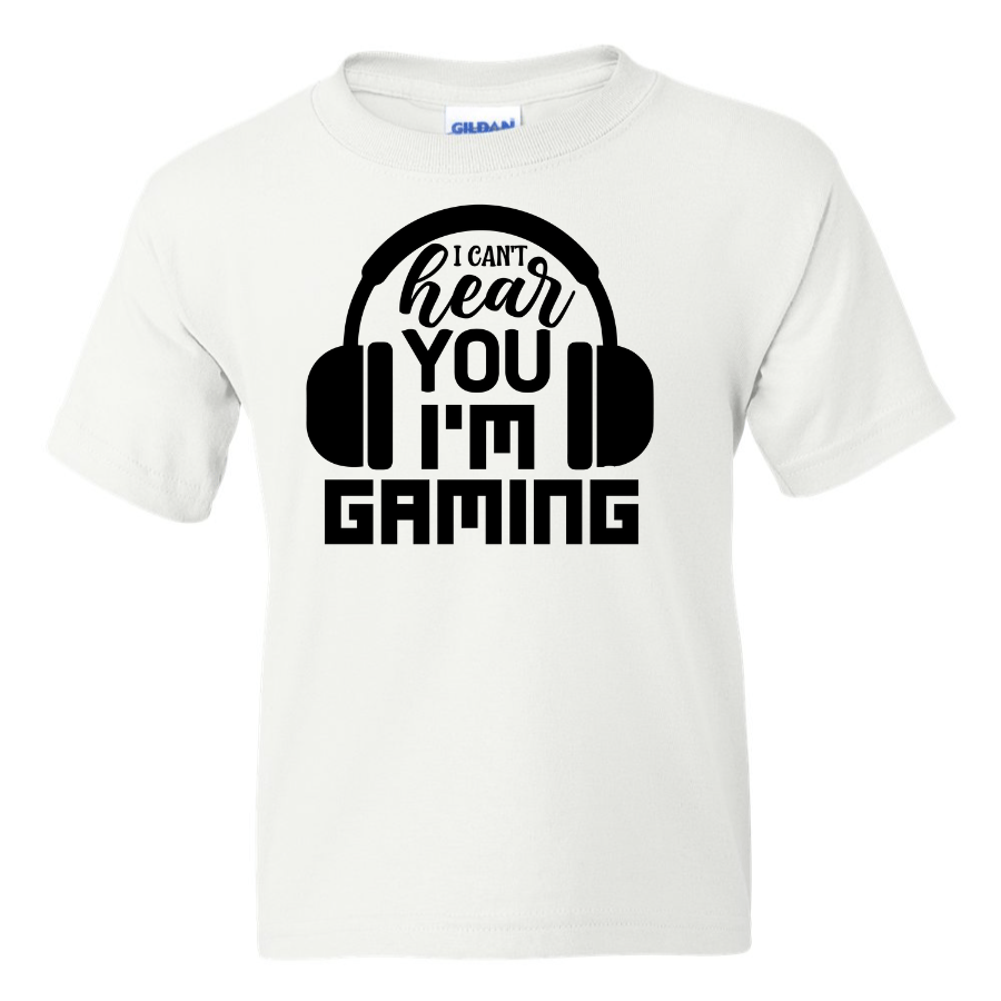 I Can't Hear You - Youth Gamer T-Shirt