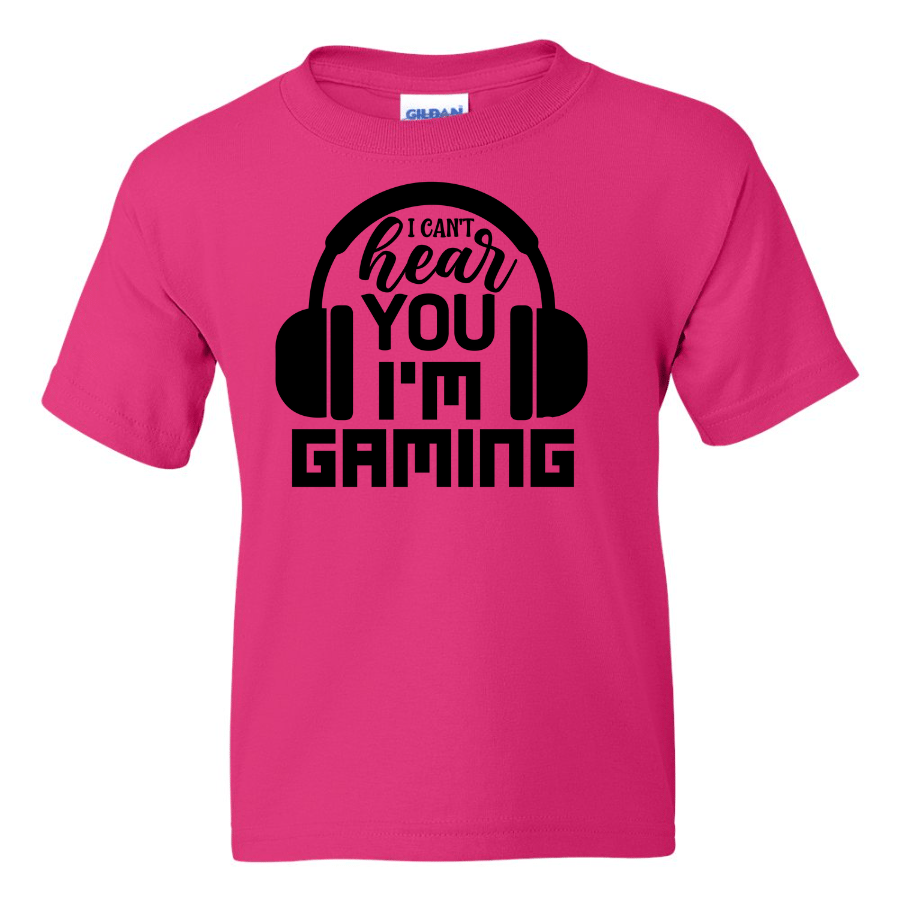I Can't Hear You - Youth Gamer T-Shirt