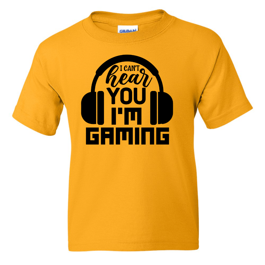 I Can't Hear You - Youth Gamer T-Shirt