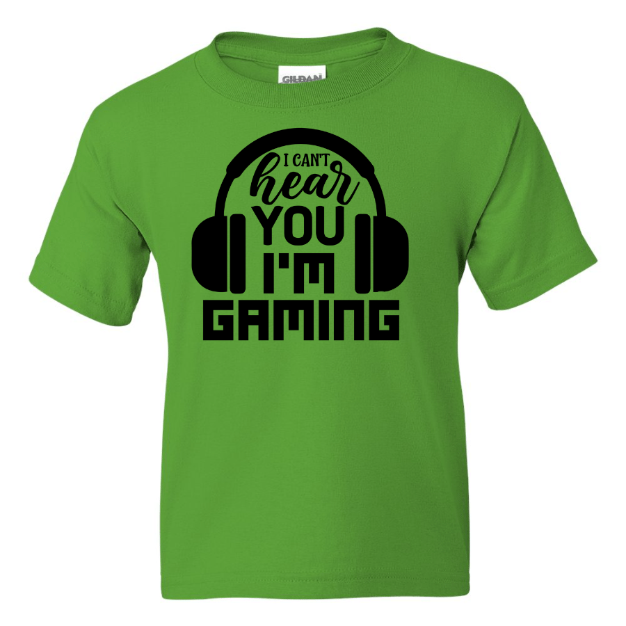I Can't Hear You - Youth Gamer T-Shirt