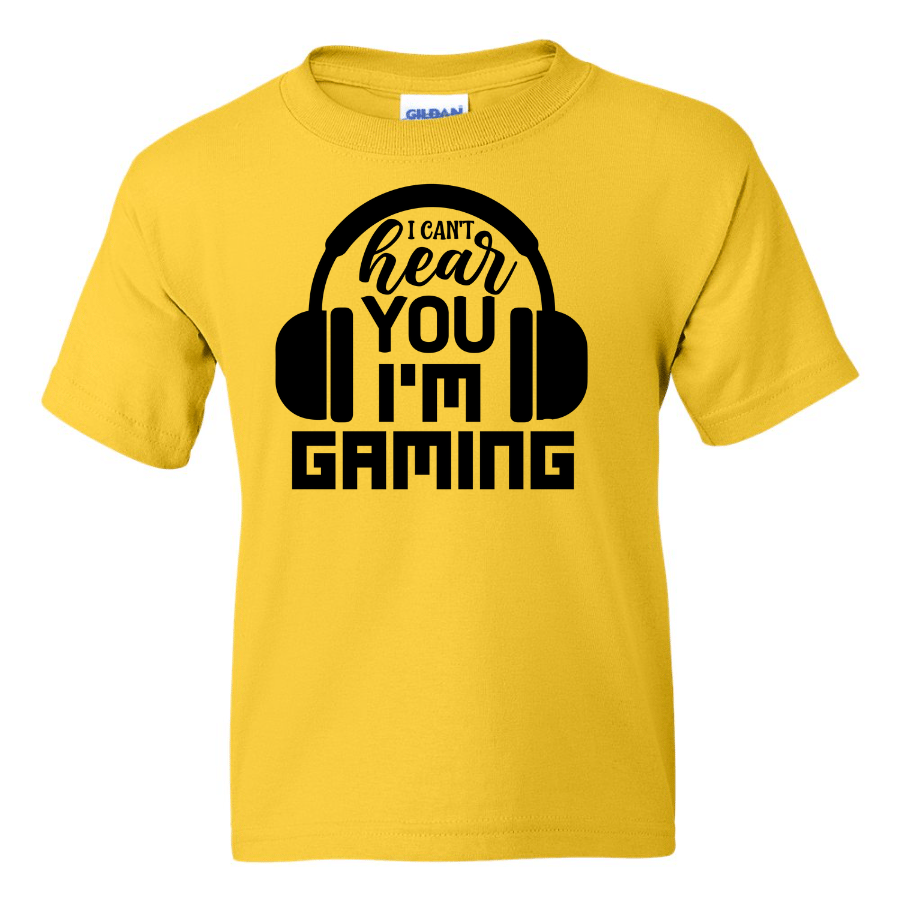 I Can't Hear You - Youth Gamer T-Shirt