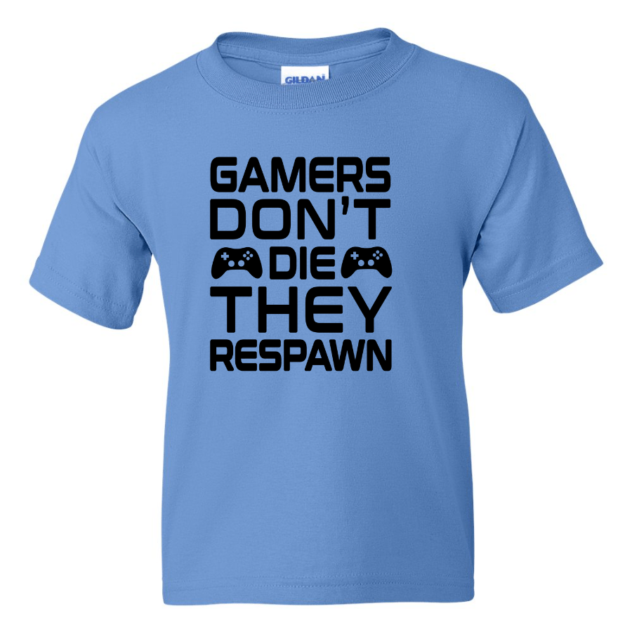 Gamers Don't Die - Youth Gamer T-Shirt