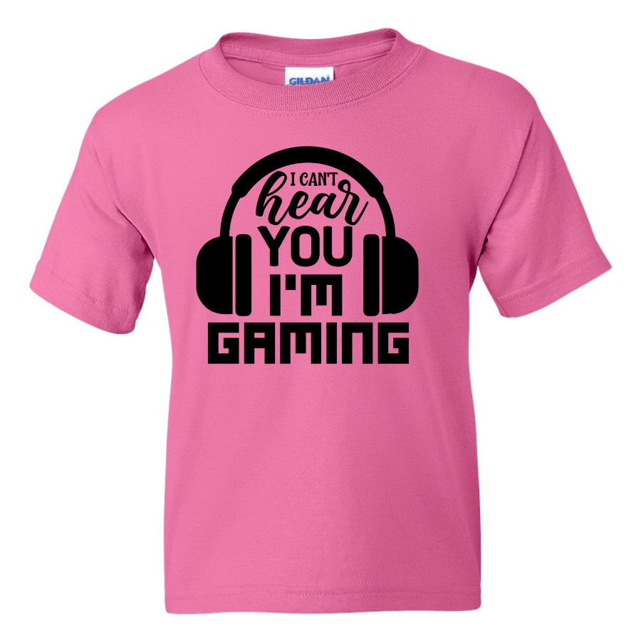 I Can't Hear You - Youth Gamer T-Shirt
