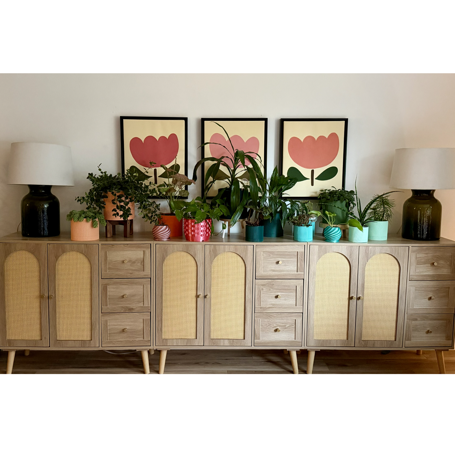 PLANTERS - LAMPS - HOME DECOR
