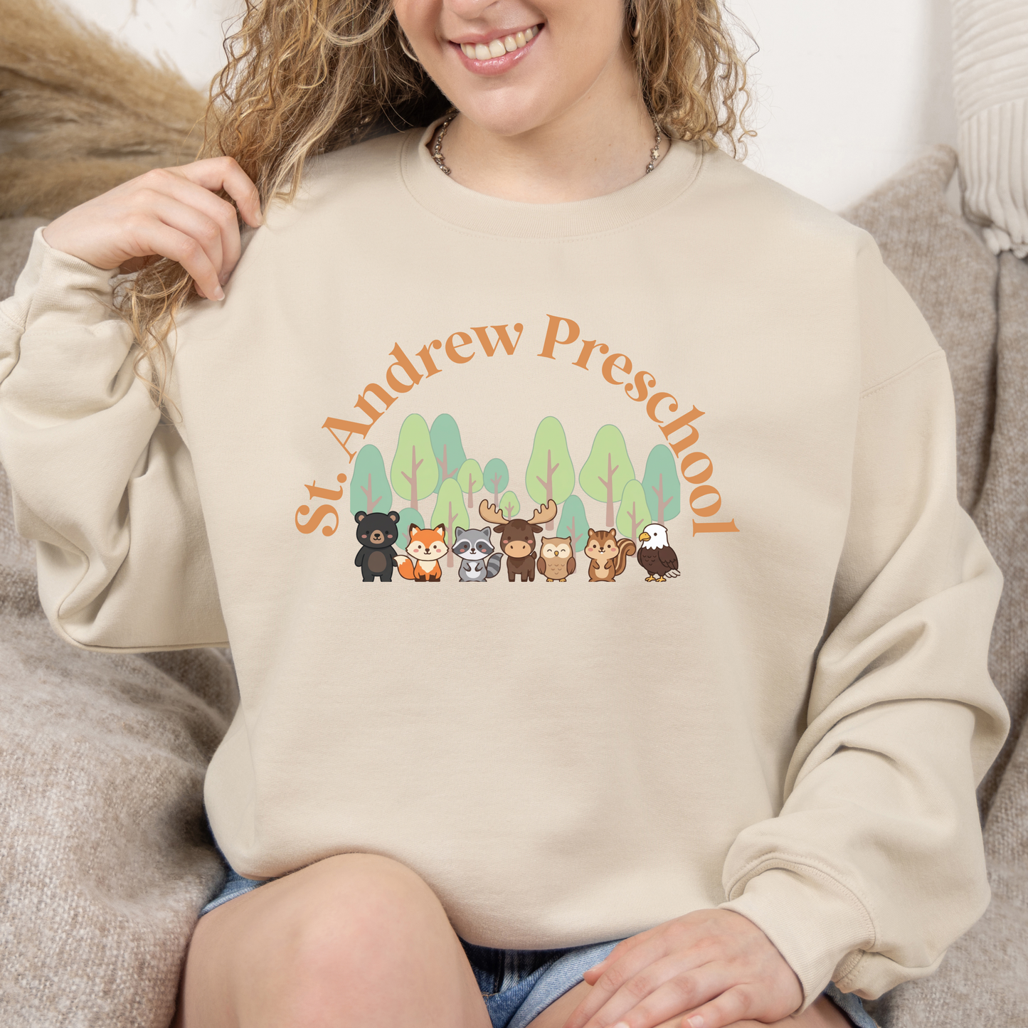 ST. ANDREW PRESCHOOL - Sweatshirt - choose your color & size