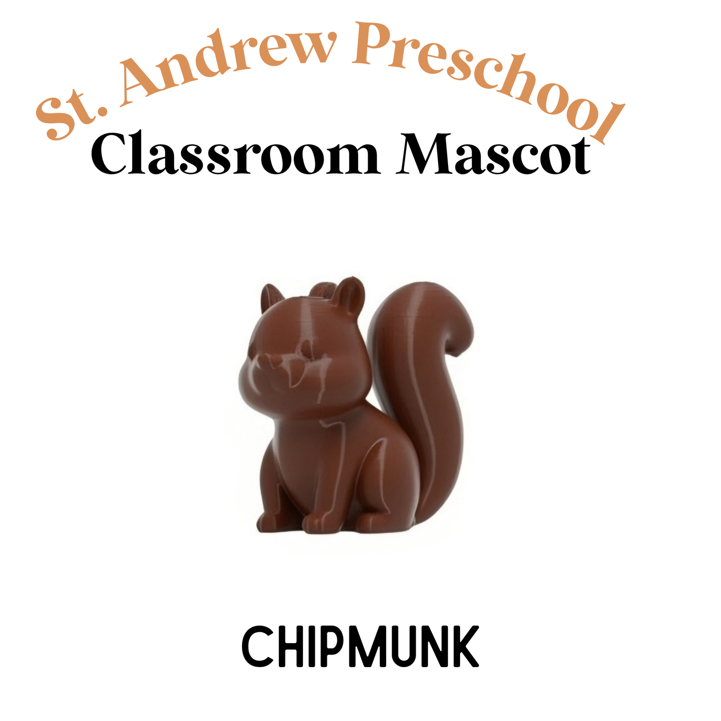 CLASSROOM MASCOT KEYCHAINS - choice of keychain & color