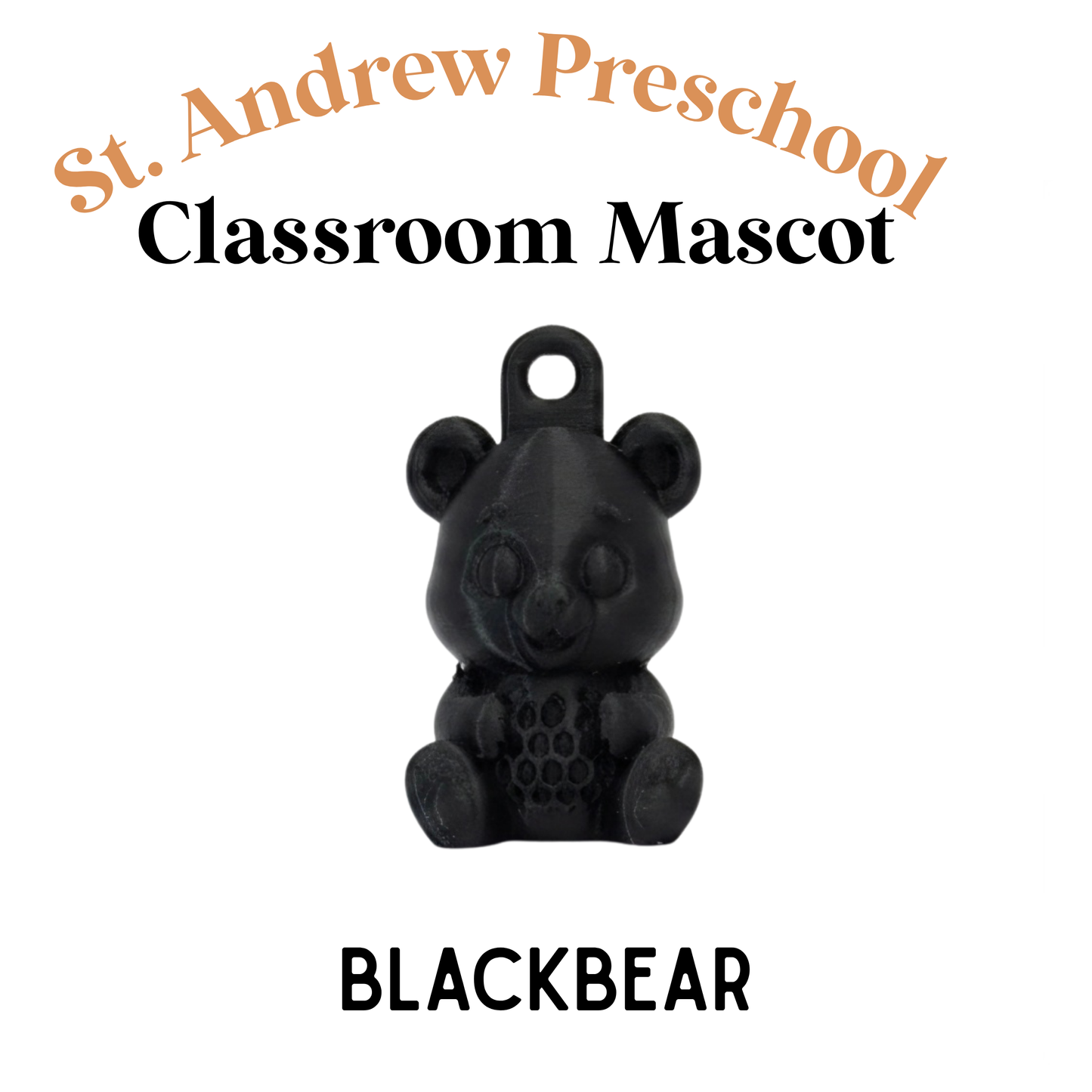 CLASSROOM MASCOT KEYCHAINS - choice of keychain & color