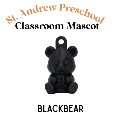 CLASSROOM MASCOT KEYCHAINS - choice of keychain & color