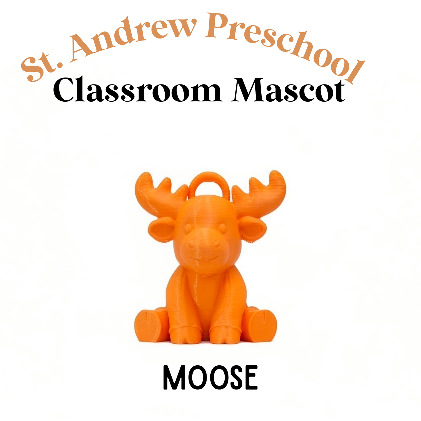 CLASSROOM MASCOT KEYCHAINS - choice of keychain & color