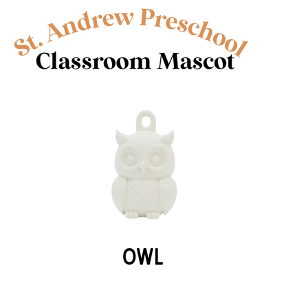 CLASSROOM MASCOT KEYCHAINS - choice of keychain & color