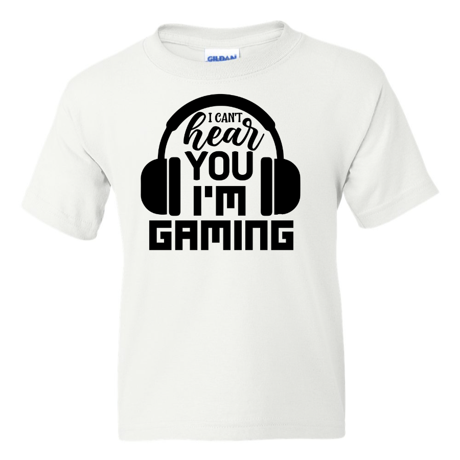 I Can't Hear You -  Youth Gamer T-Shirt