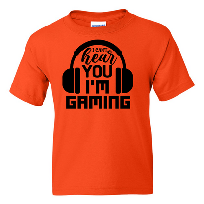 I Can't Hear You -  Youth Gamer T-Shirt