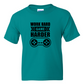 Work Hard Game Harder -  Youth Gamer T-Shirt