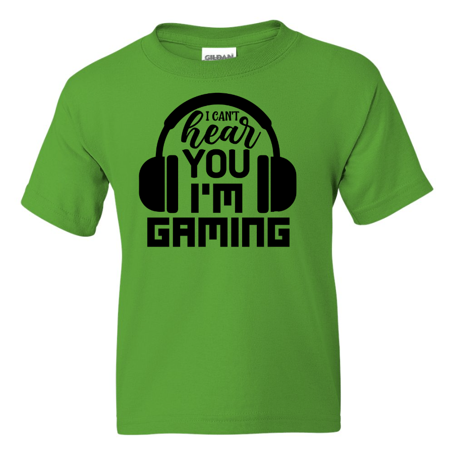 I Can't Hear You -  Youth Gamer T-Shirt