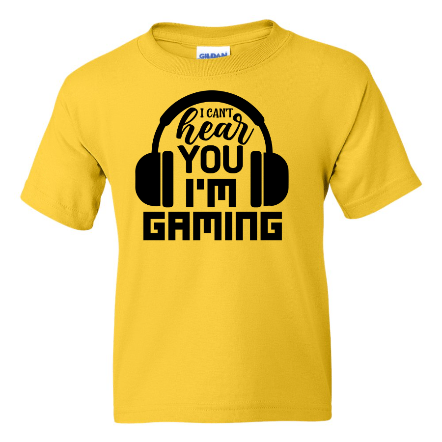 I Can't Hear You -  Youth Gamer T-Shirt