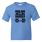 Work Hard Game Harder -  Youth Gamer T-Shirt