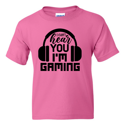 I Can't Hear You -  Youth Gamer T-Shirt