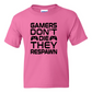 Gamers Don't Die  -  Youth Gamer T-Shirt