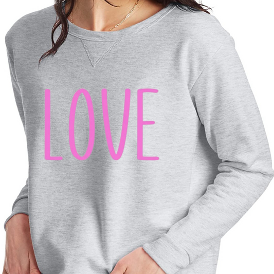 LOVE - Sweatshirt - Mid Weight