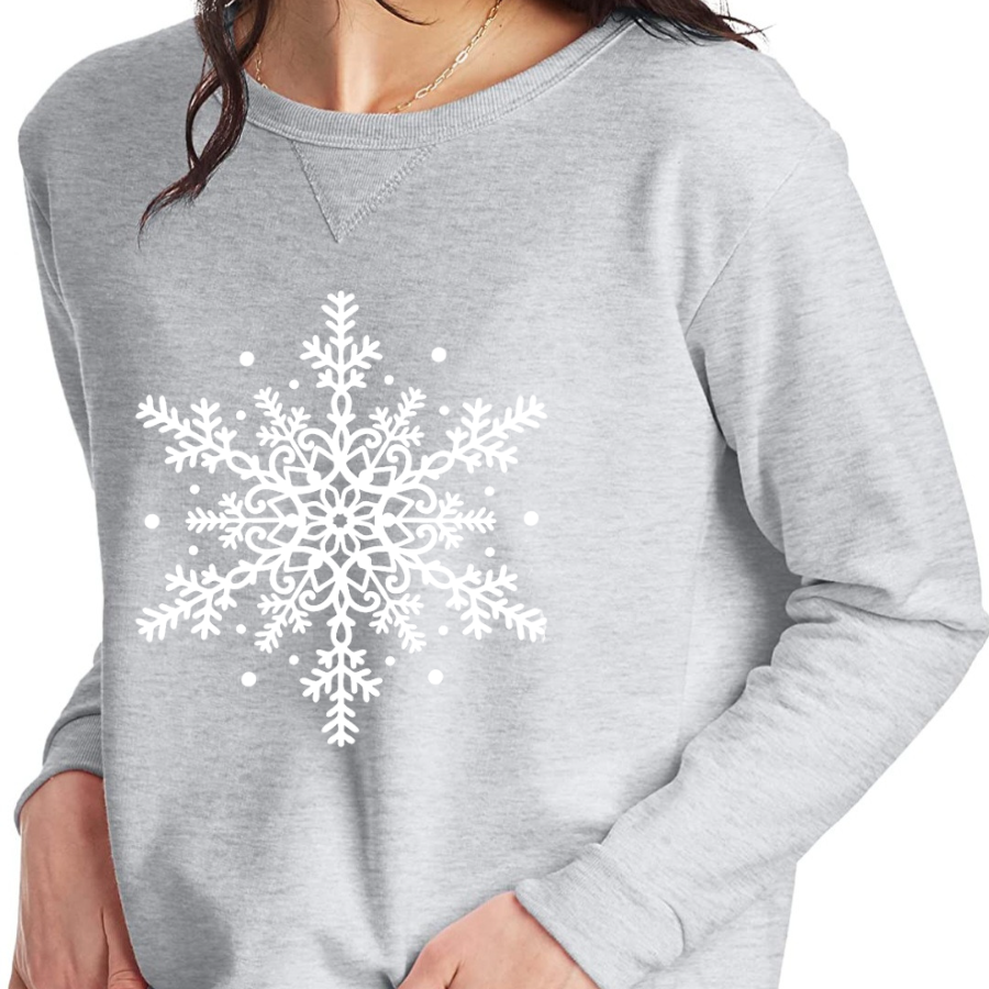 Snowflake - Sweatshirt - Mid Weight