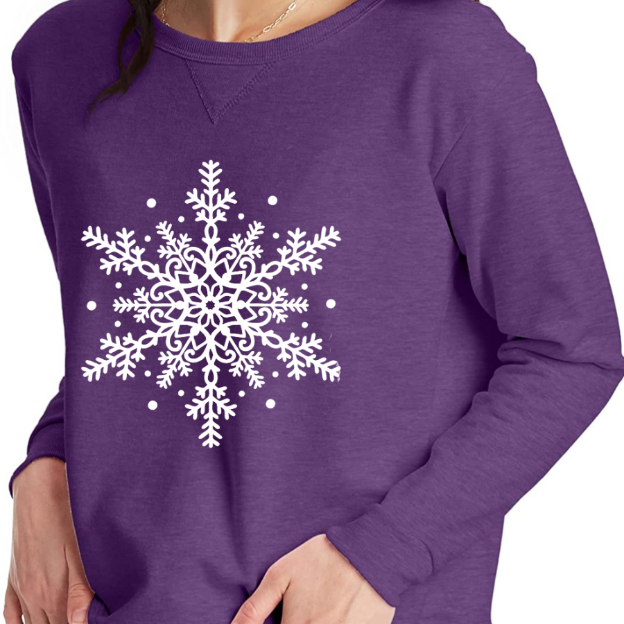 Snowflake - Sweatshirt - Mid Weight