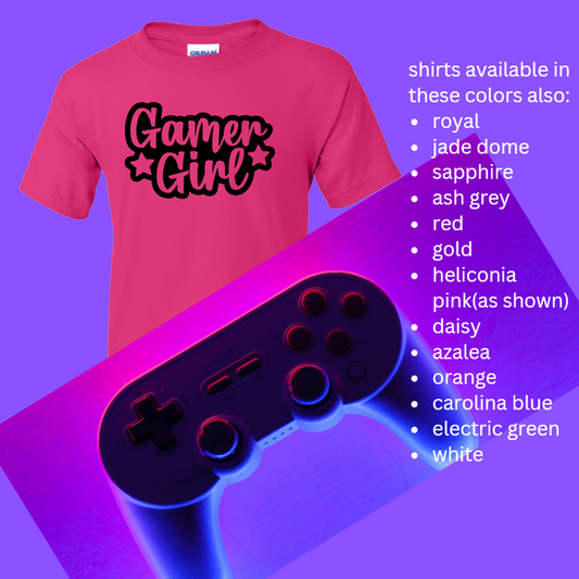 Gamer Girl -  Youth Gamer T-Shirt