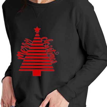 Tree Merry Christmas Sweatshirt - Mid Weight