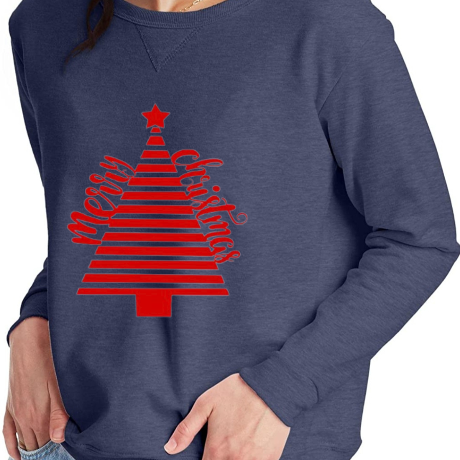 Tree Merry Christmas Sweatshirt - Mid Weight