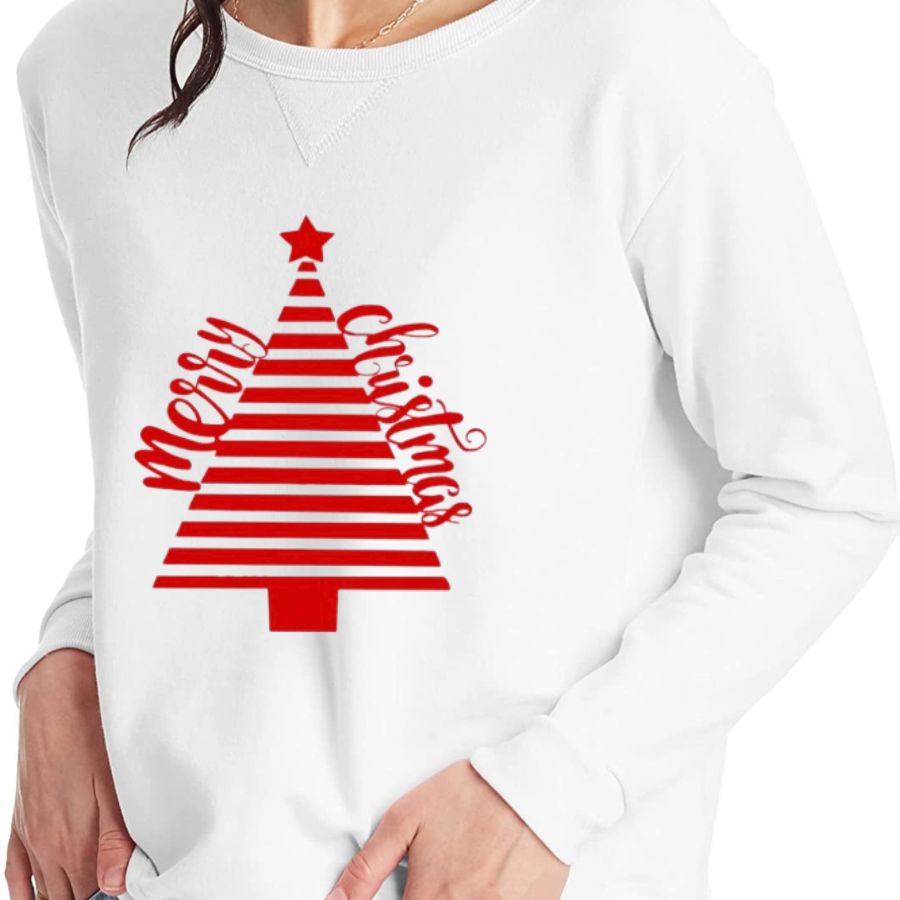 Tree Merry Christmas Sweatshirt - Mid Weight